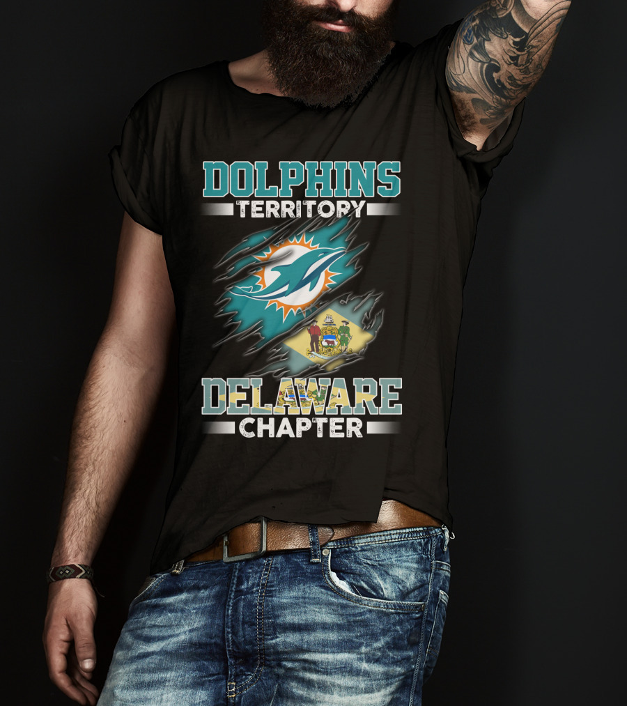 Dolphins Territory Delaware Chapter T-Shirt
