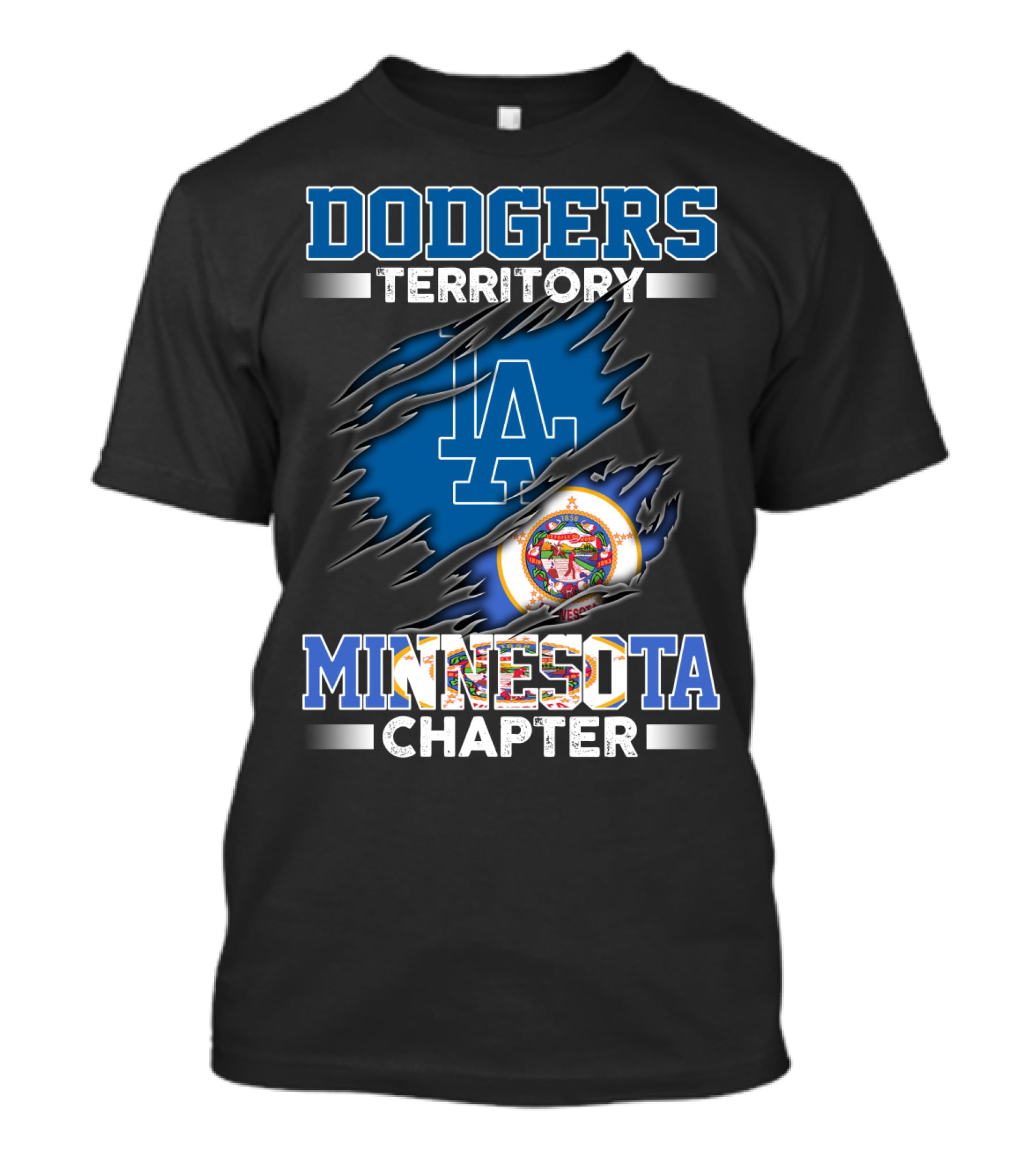Dodgers Territory LA Minnesota Chapter T-Shirt