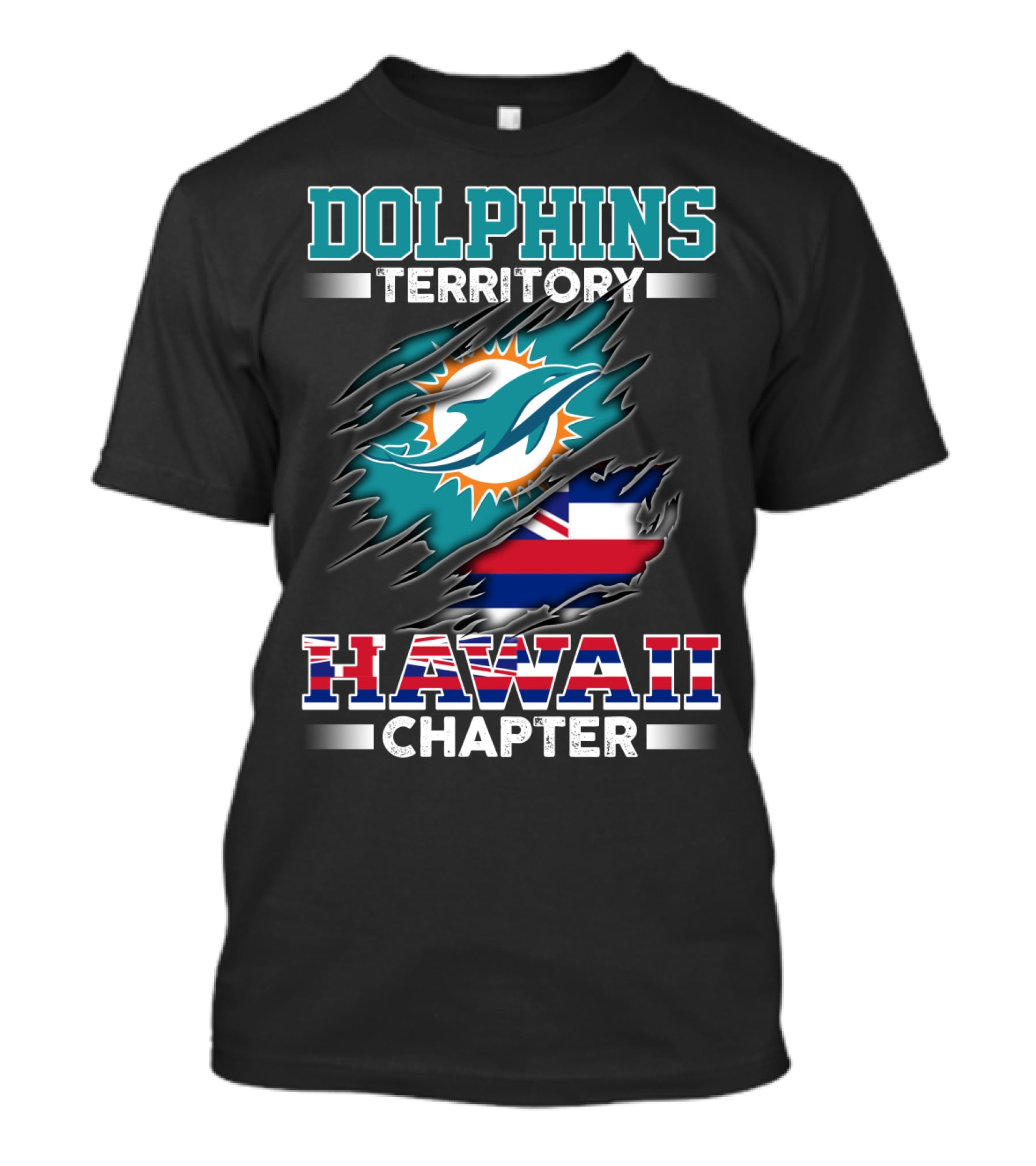 Dolphins Territory Hawaii Chapter T-Shirt