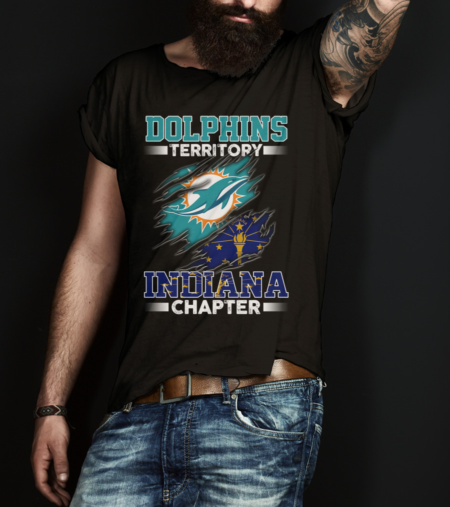 Dolphins Territory Indiana Chapter T-Shirt
