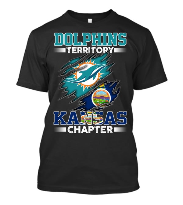 Dolphins Territory Kansas Chapter T-Shirt