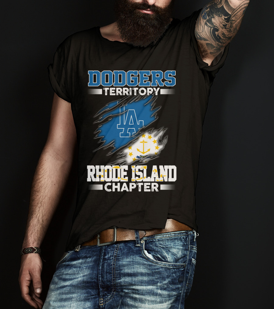 Dodgers Territory LA Rhode Island Chapter T-Shirt