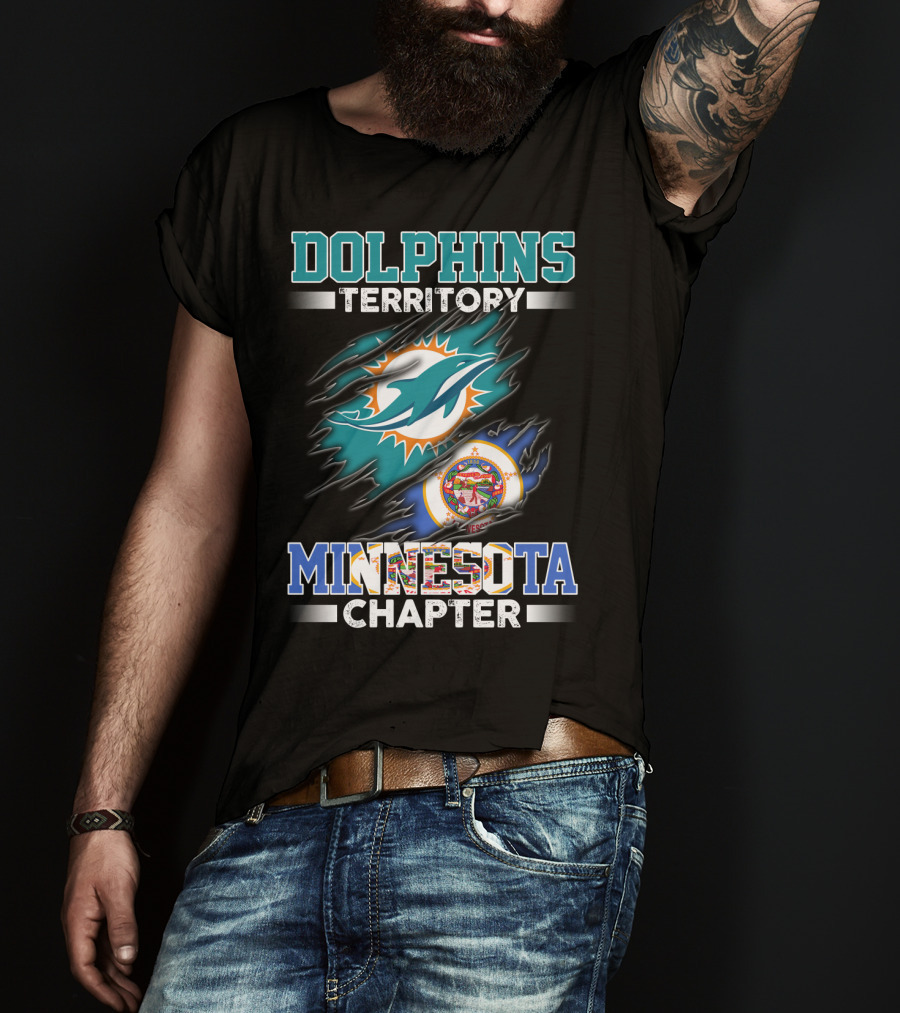 Dolphins Territory Minnesota Chapter T-Shirt