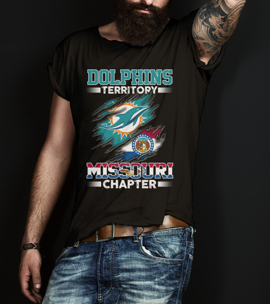 Dolphins Territory Missouri Chapter T-Shirt