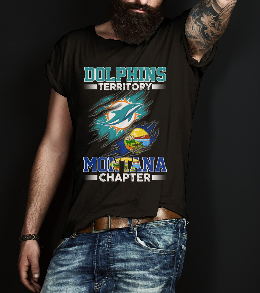 Dolphins Territory Montana Chapter T-Shirt