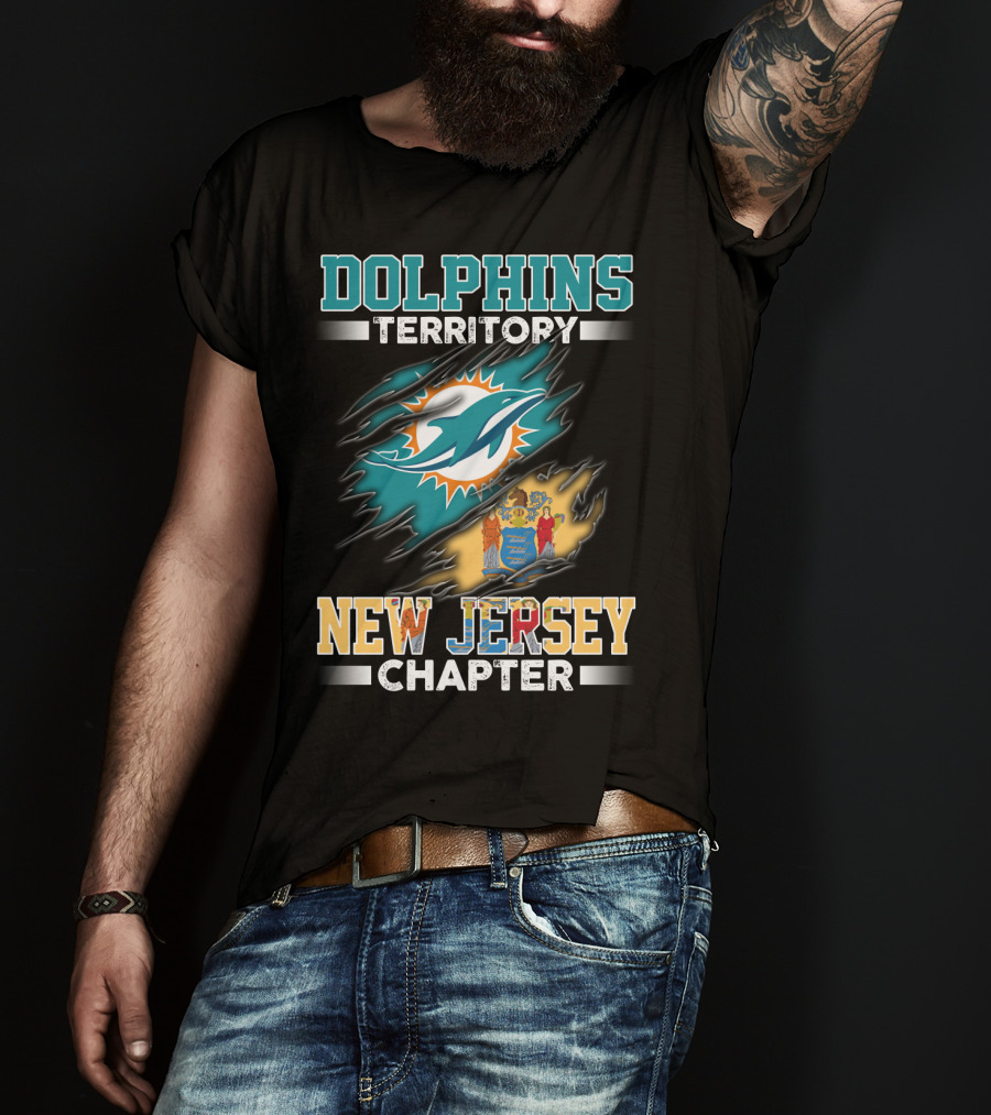 Dolphins Territory New Jersey Chapter T-Shirt
