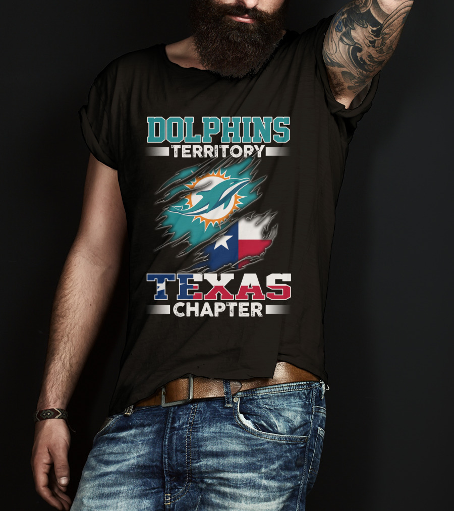 Dolphins Territory Texas Chapter T-Shirt