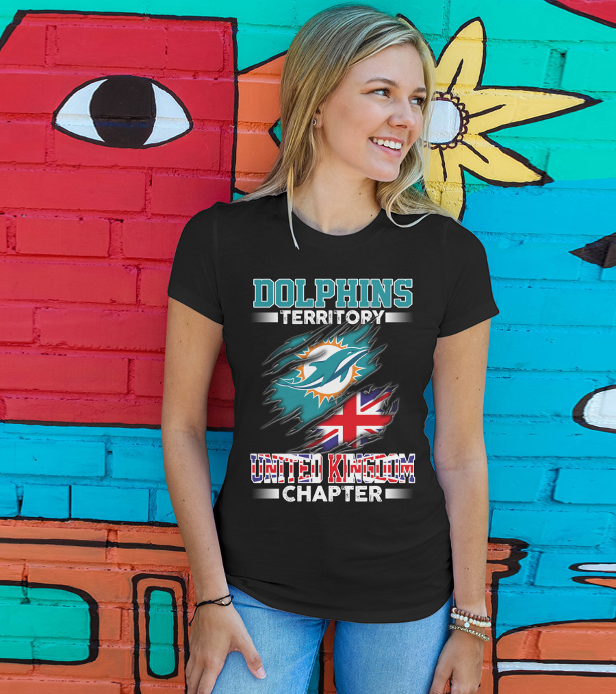 Dolphins Territory United Kingdom Chapter T-Shirt