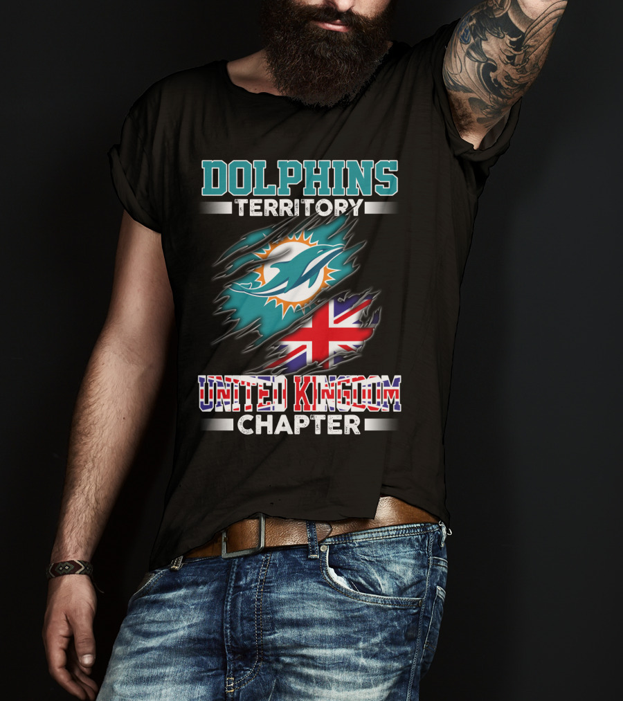 Dolphins Territory United Kingdom Chapter T-Shirt