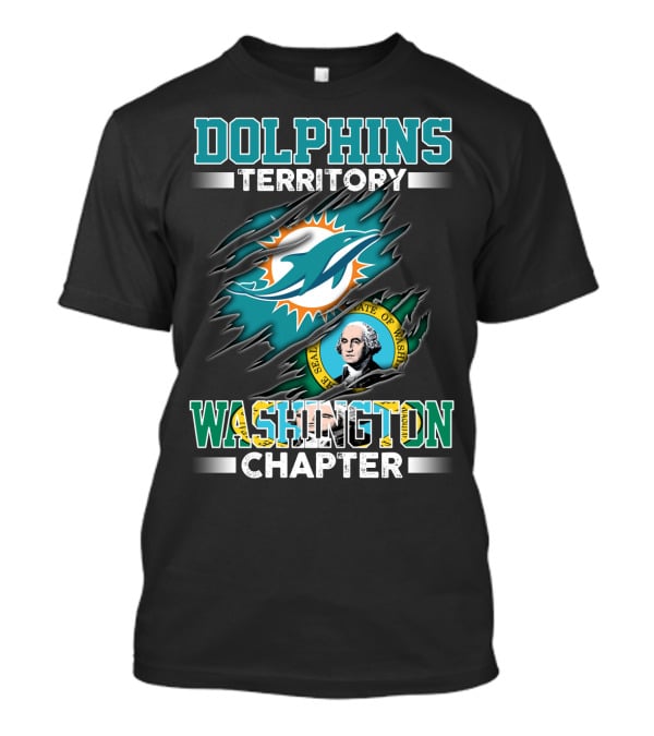 Dolphins Territory Washington Chapter T-Shirt