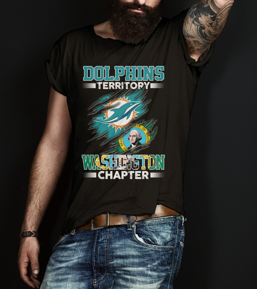 Dolphins Territory Washington Chapter T-Shirt