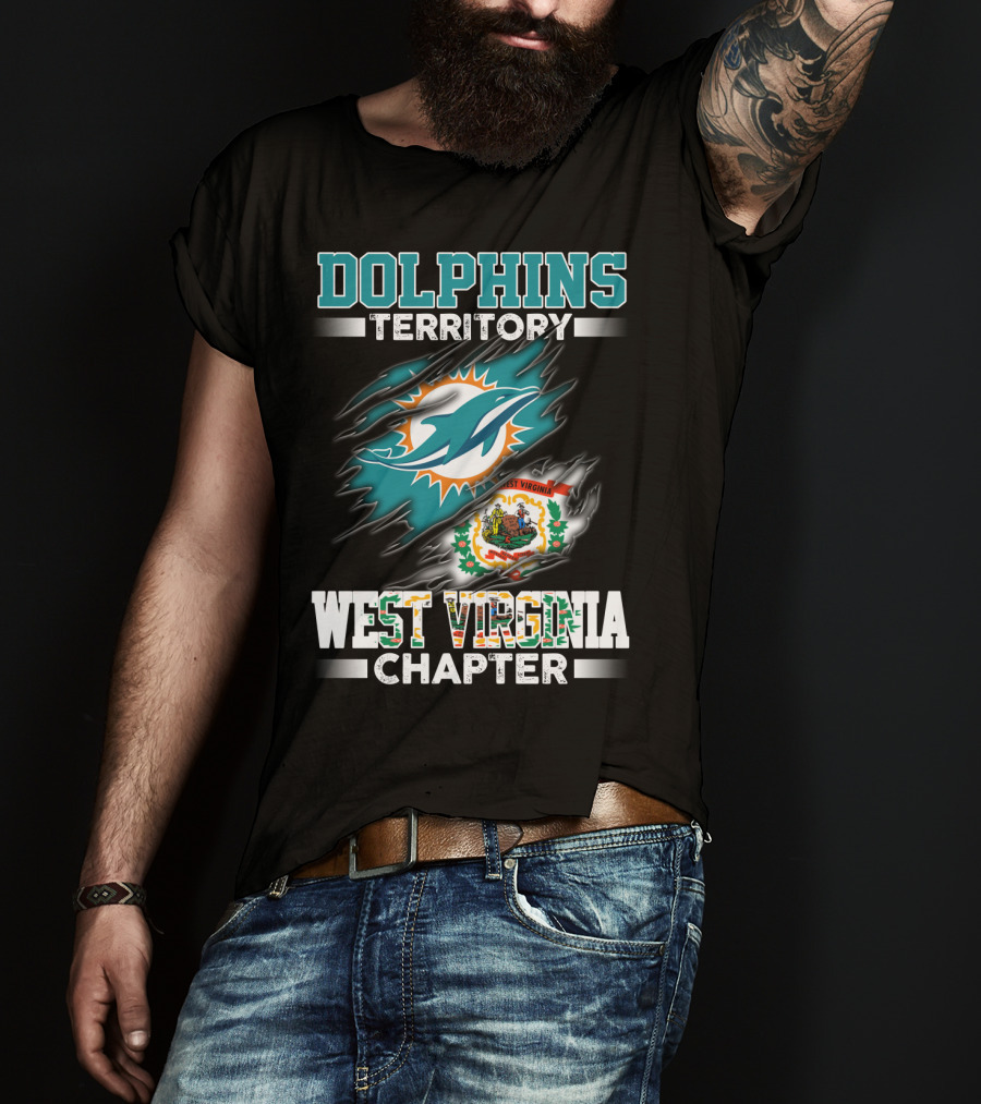 Dolphins Territory West Virginia Chapter T-Shirt