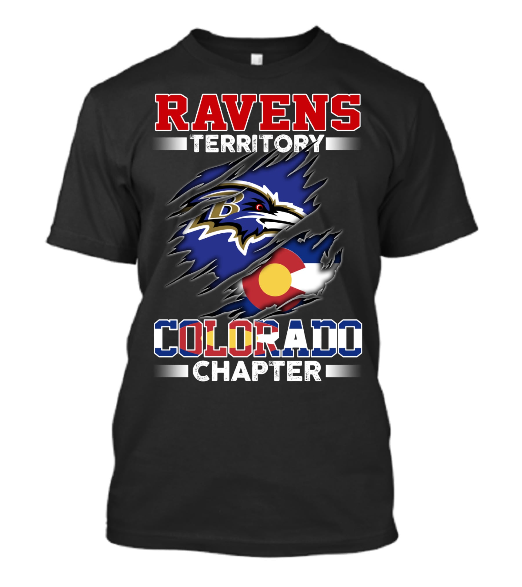 Ravens Territory Colorado Chapter T-Shirt