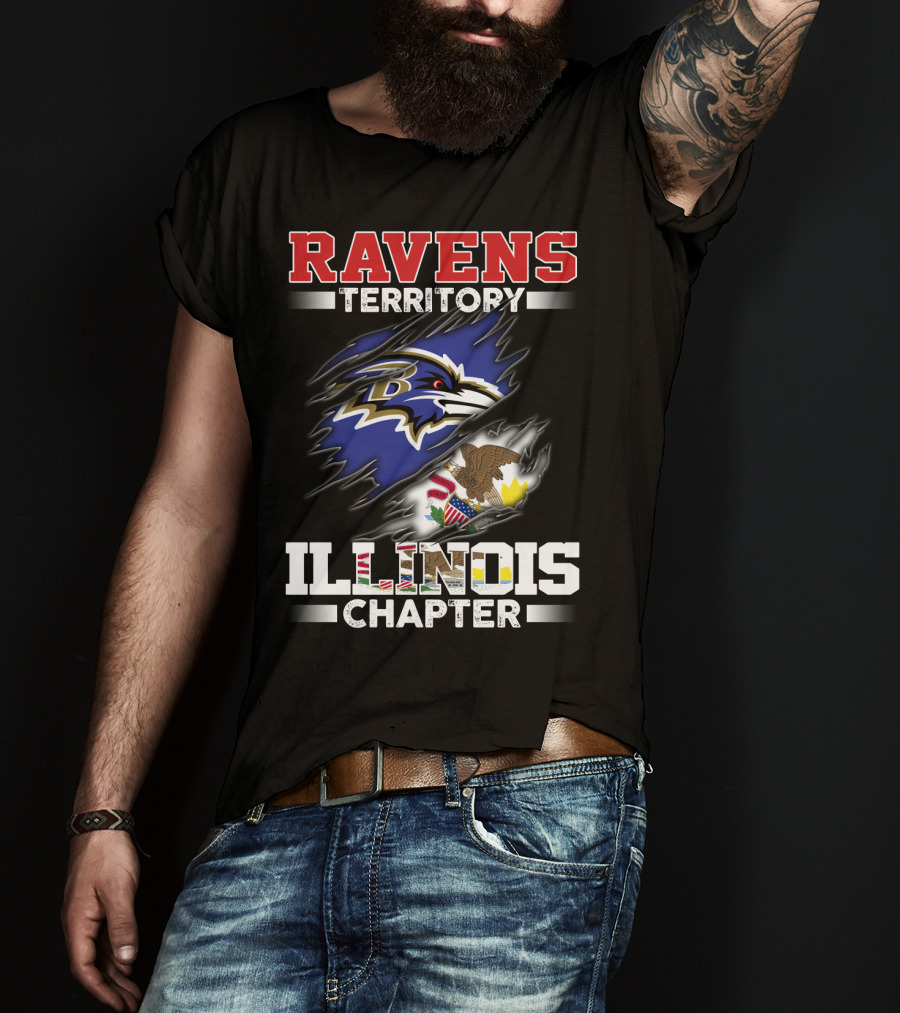 Ravens Territory Illinois Chapter T-Shirt
