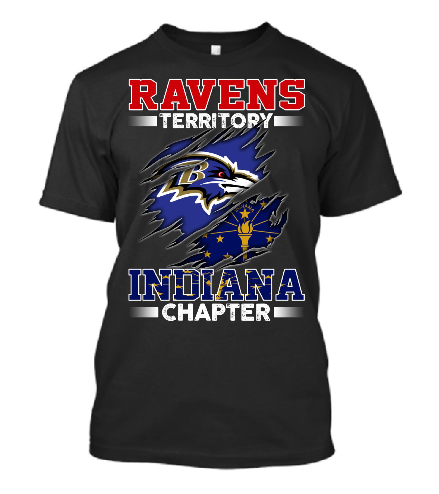 Ravens Territory Indiana Chapter T-Shirt