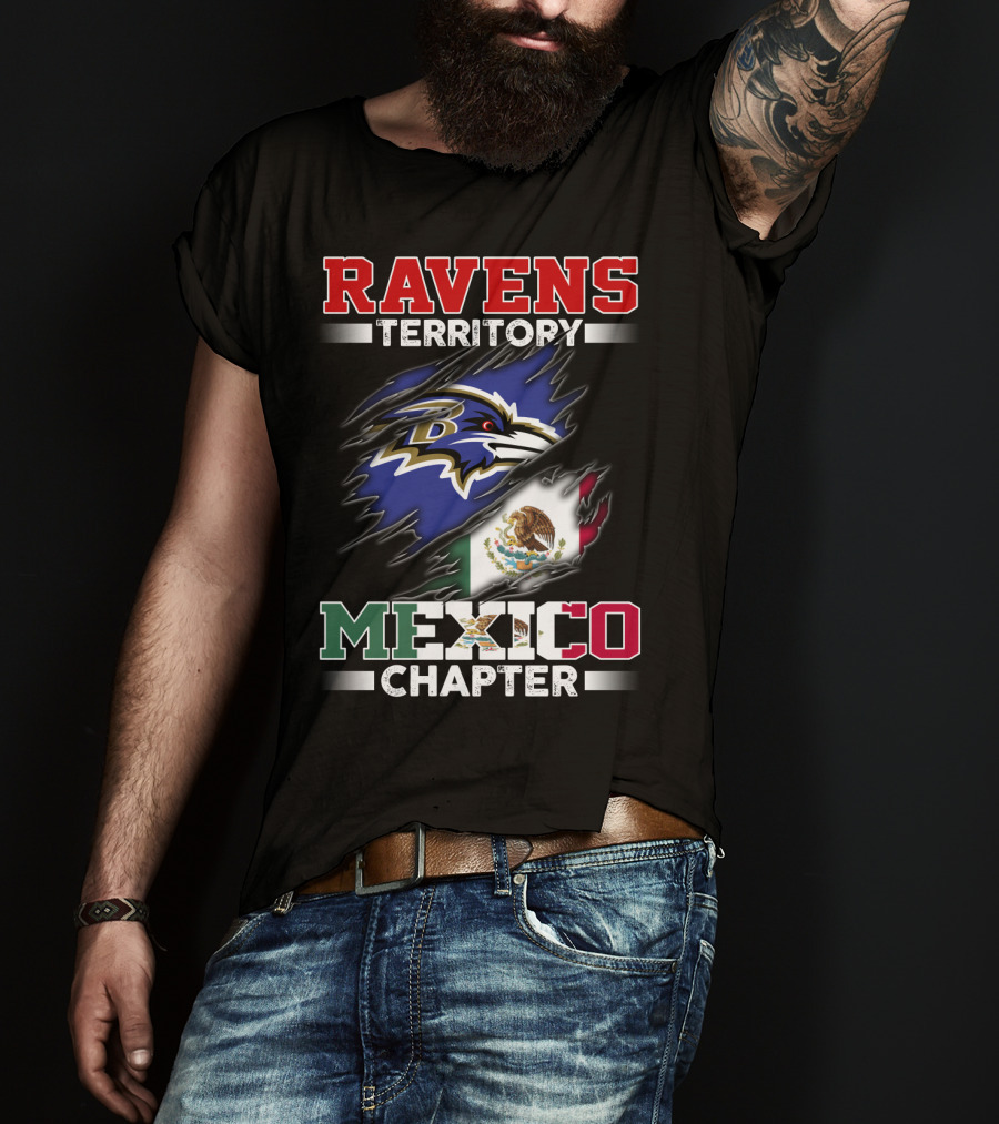 Ravens Territory Mexico Chapter T-Shirt