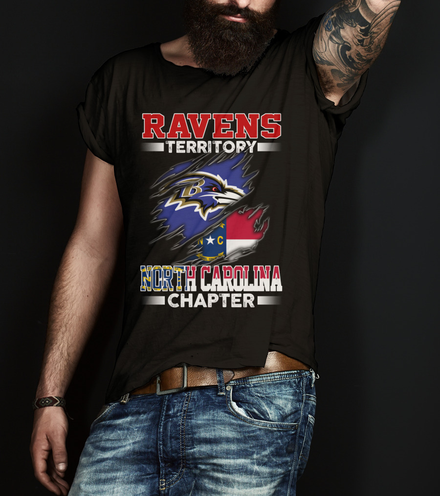 Ravens Territory North Carolina Chapter T-Shirt