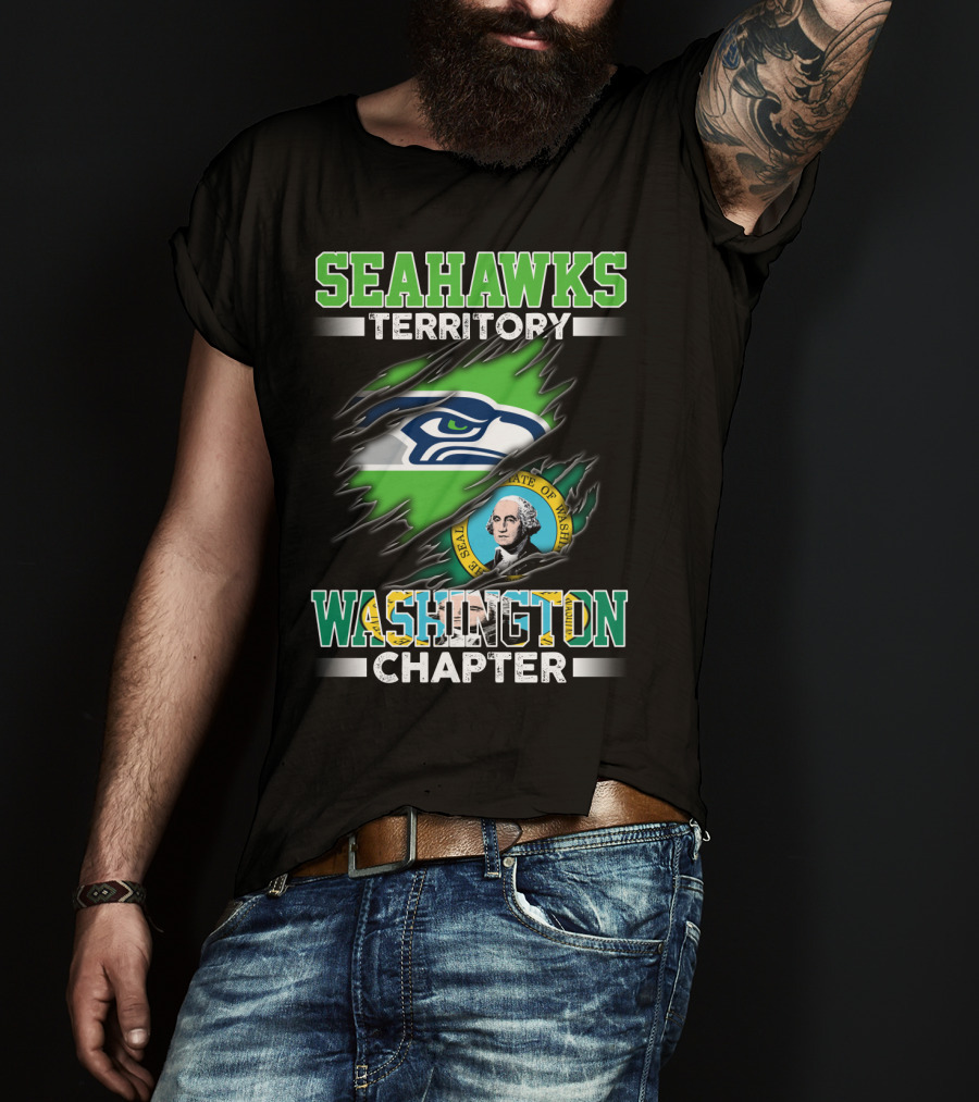 Seattle Seahawks Territory Washington Chapter T-Shirt