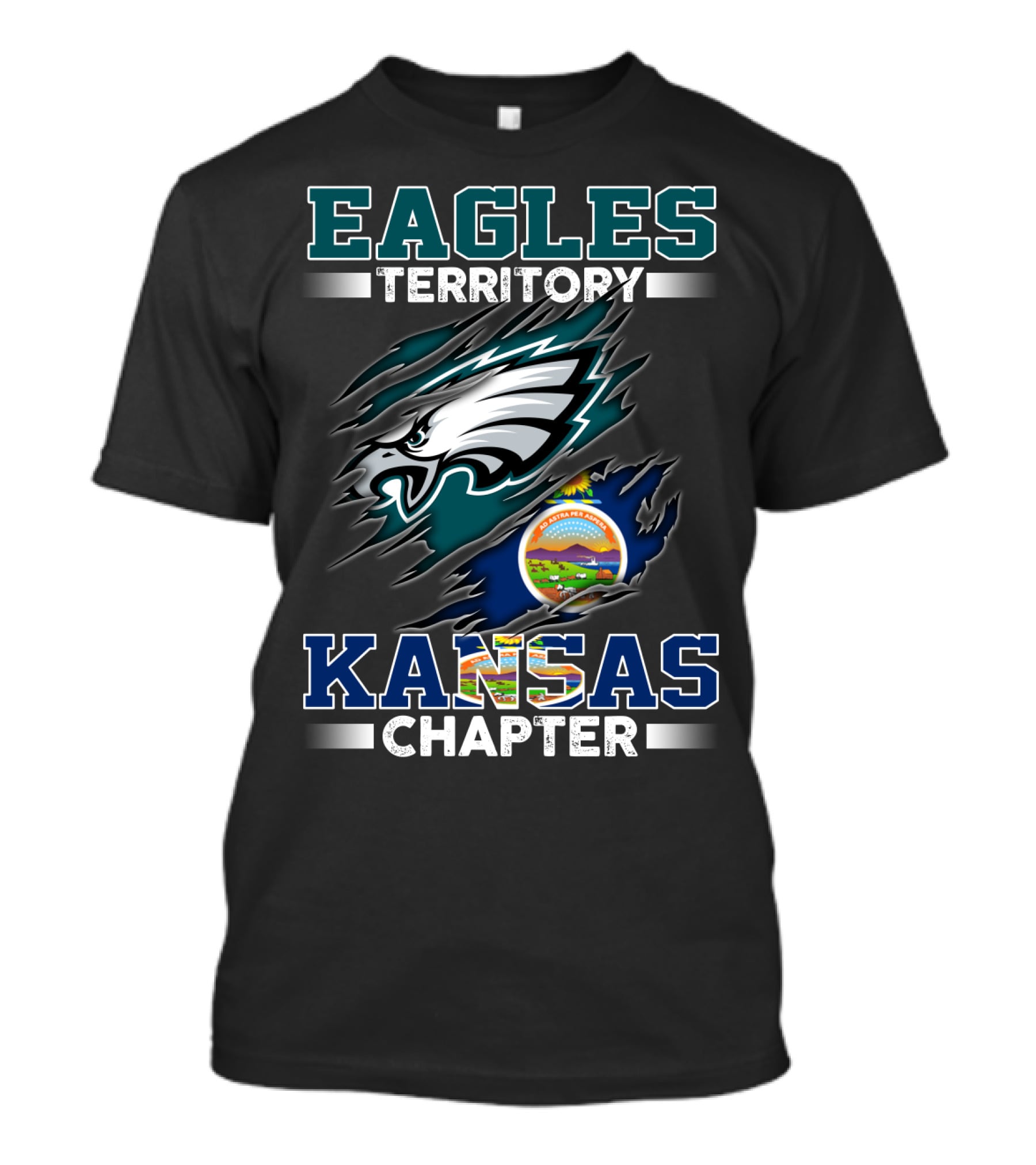 Eagles Territory Kansas Chapter T-Shirt