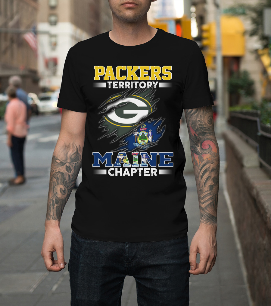 PACKERS TERRITORY GREEN BAY MAINE CHAPTER T-Shirt