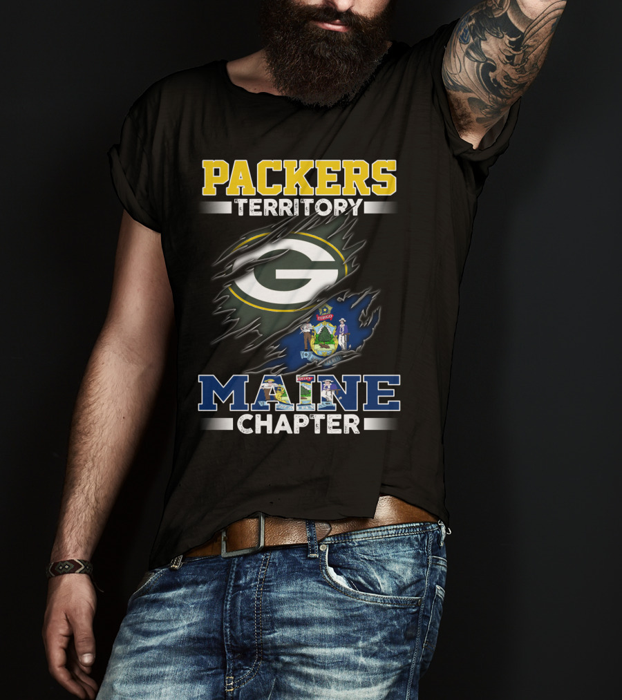 Packers Territory Green Bay Maine Chapter T-Shirt