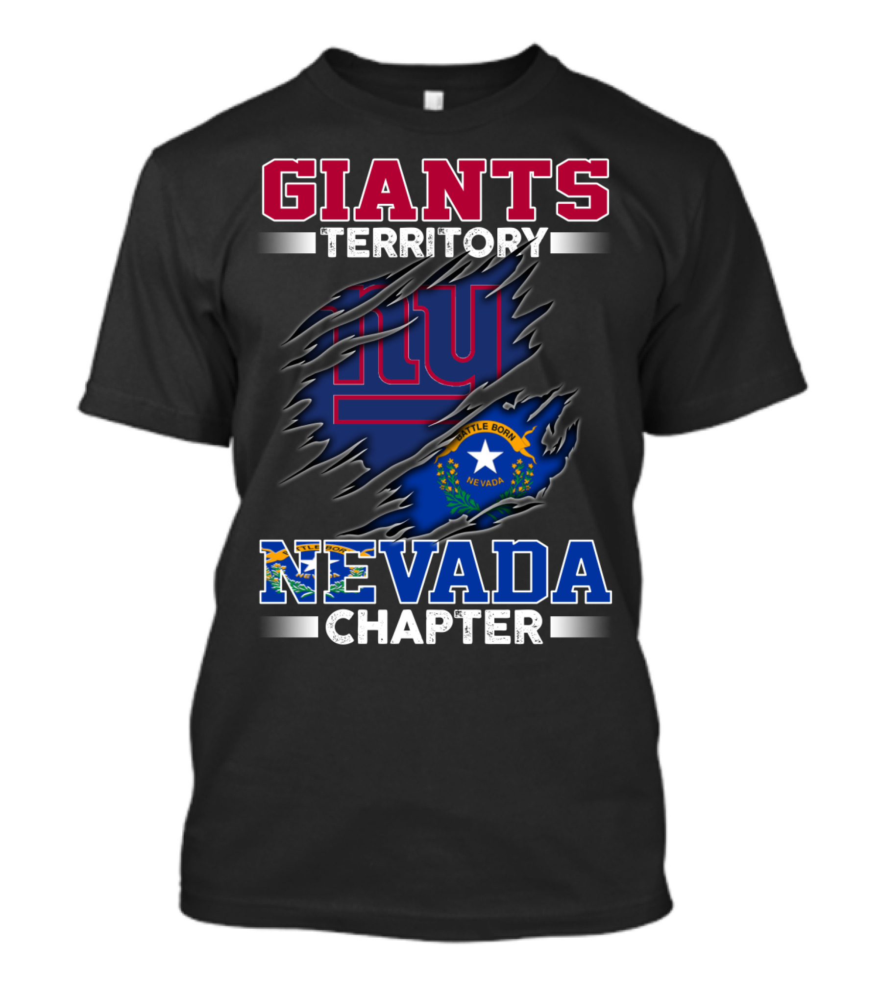 GIANTS Territory Nevada Chapter Battle Born T-Shirt