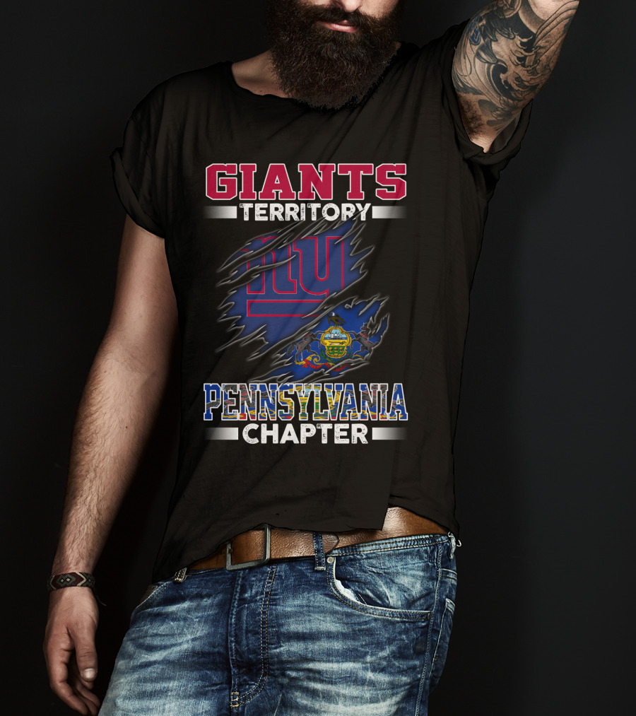 Giants Territory PA Pennsylvania Chapter T-Shirt