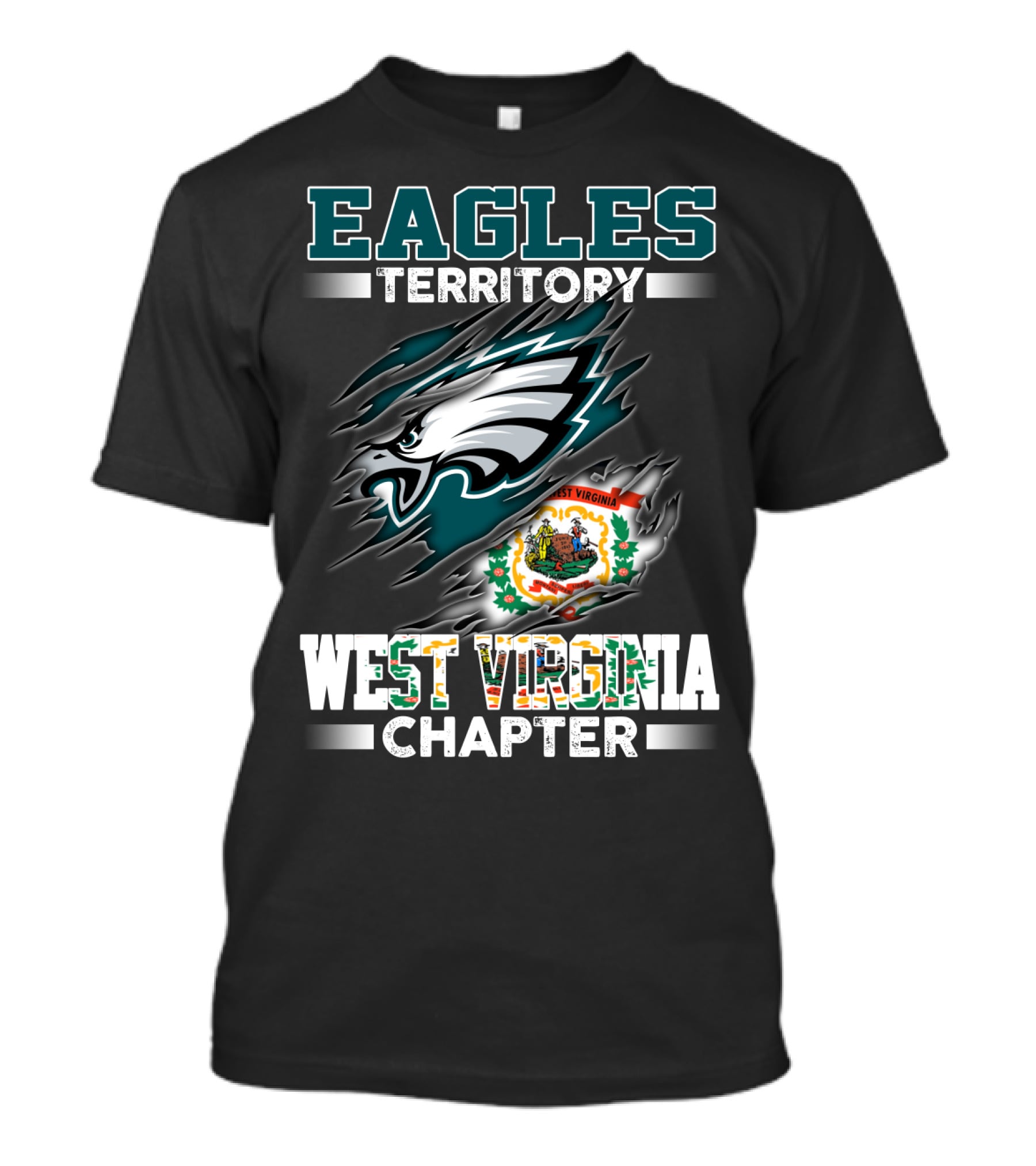Eagles Territory West Virginia Chapter T-Shirt