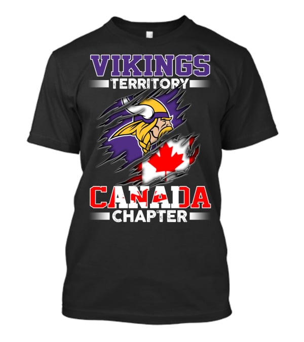 Vikings Territory Canada Chapter T-Shirt