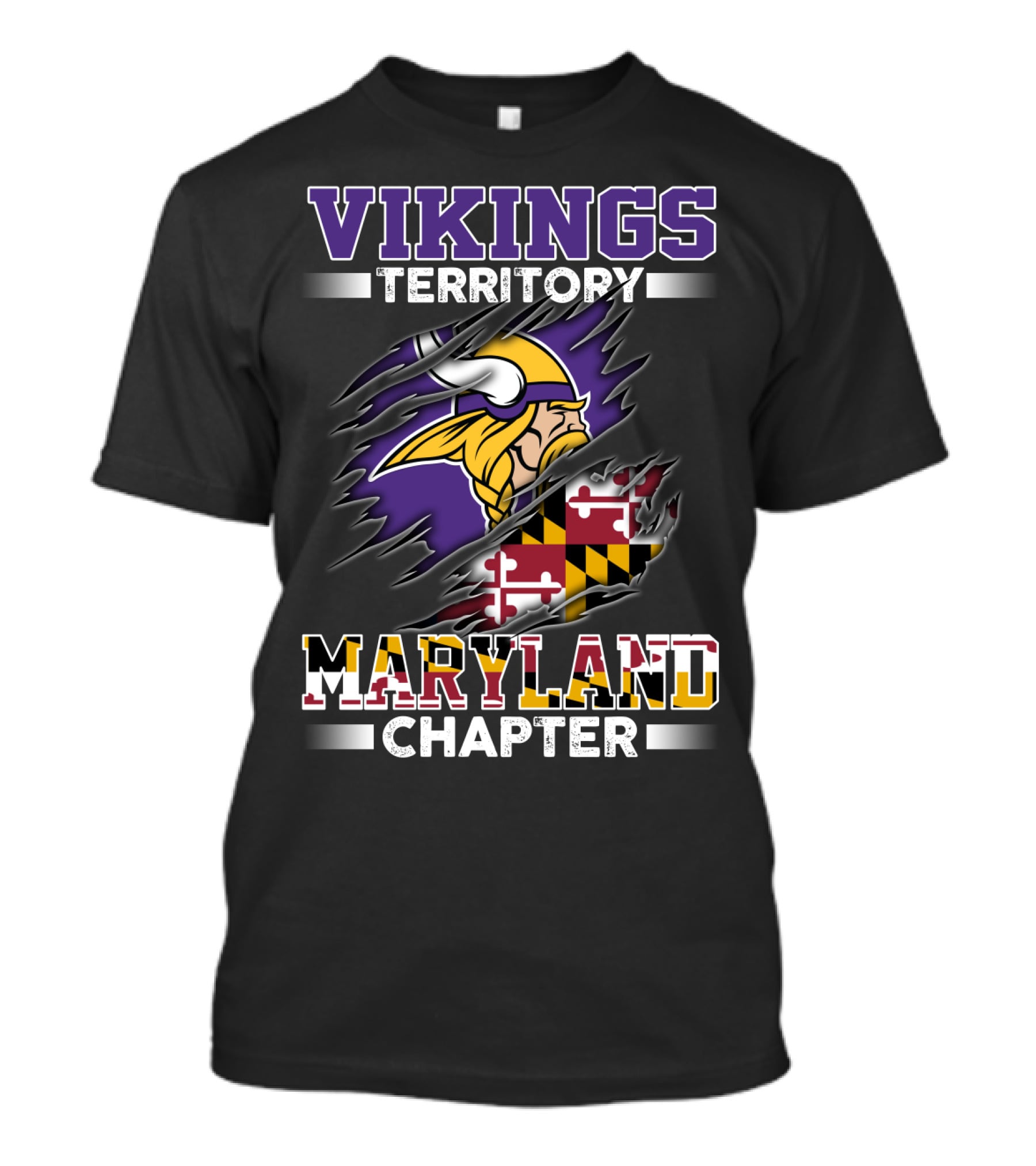 Vikings Territory Maryland Chapter T-Shirt