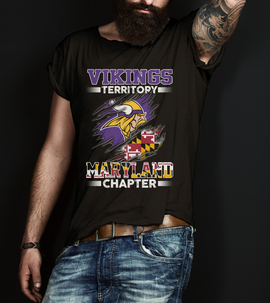 Vikings Territory Maryland Chapter T-Shirt