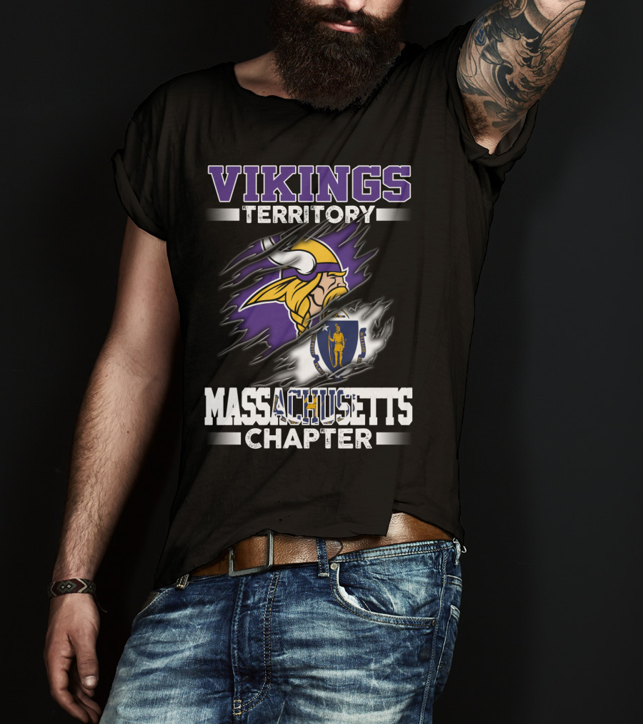Vikings Territory Massachusetts Chapter T-Shirt