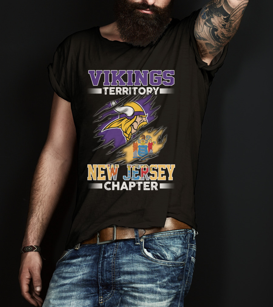 Vikings Territory New Jersey Chapter T-Shirt