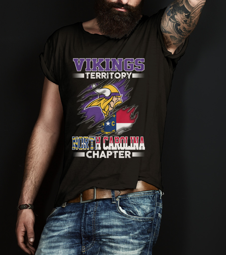 Vikings Territory North Carolina Chapter T-Shirt