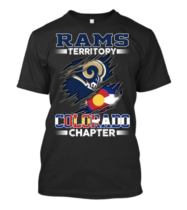 Rams Territory Colorado Chapter Flag T-Shirt