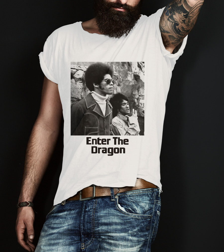 Enter The Dragon Bruce Lee Vintage Scene T-Shirt