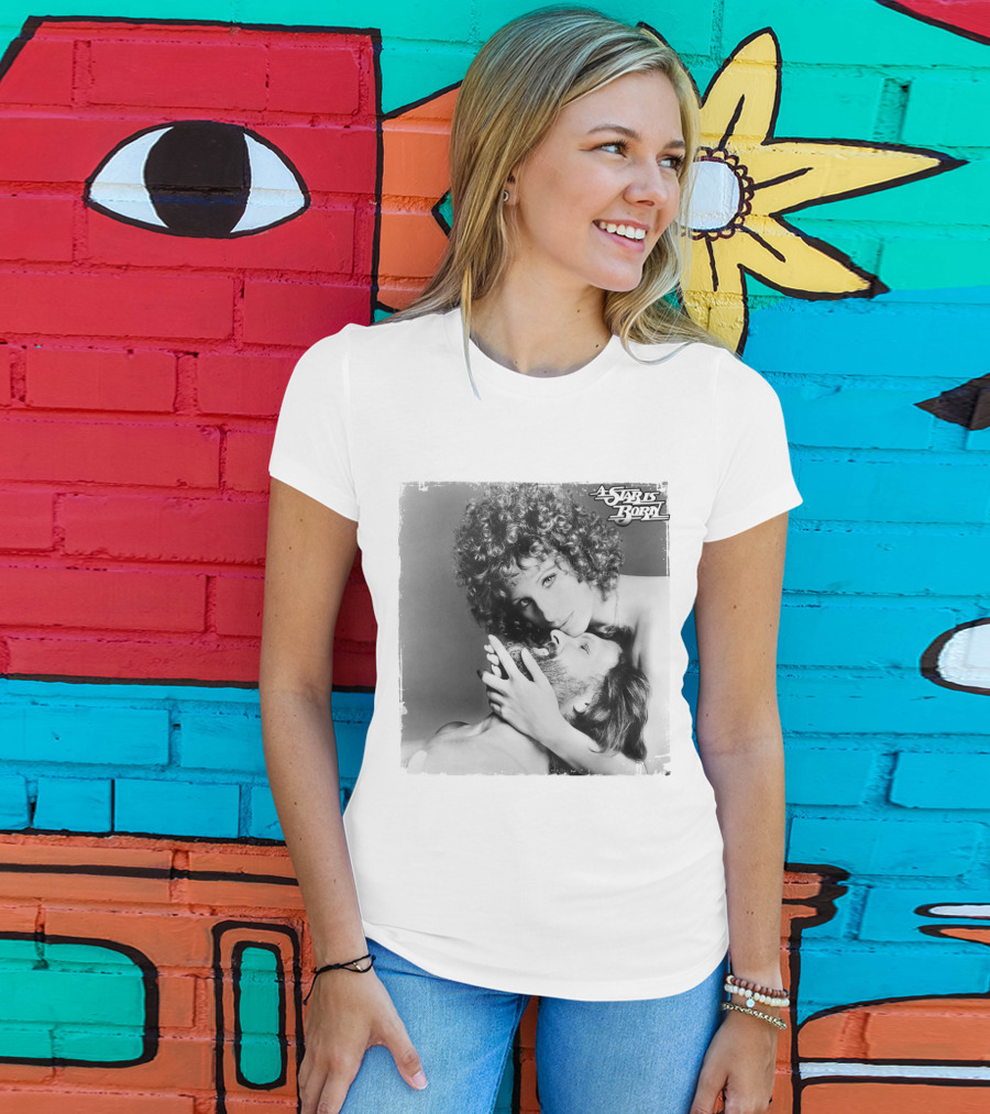 A Star Is Born Romantic Black And White Classic Photography T-Shirt
