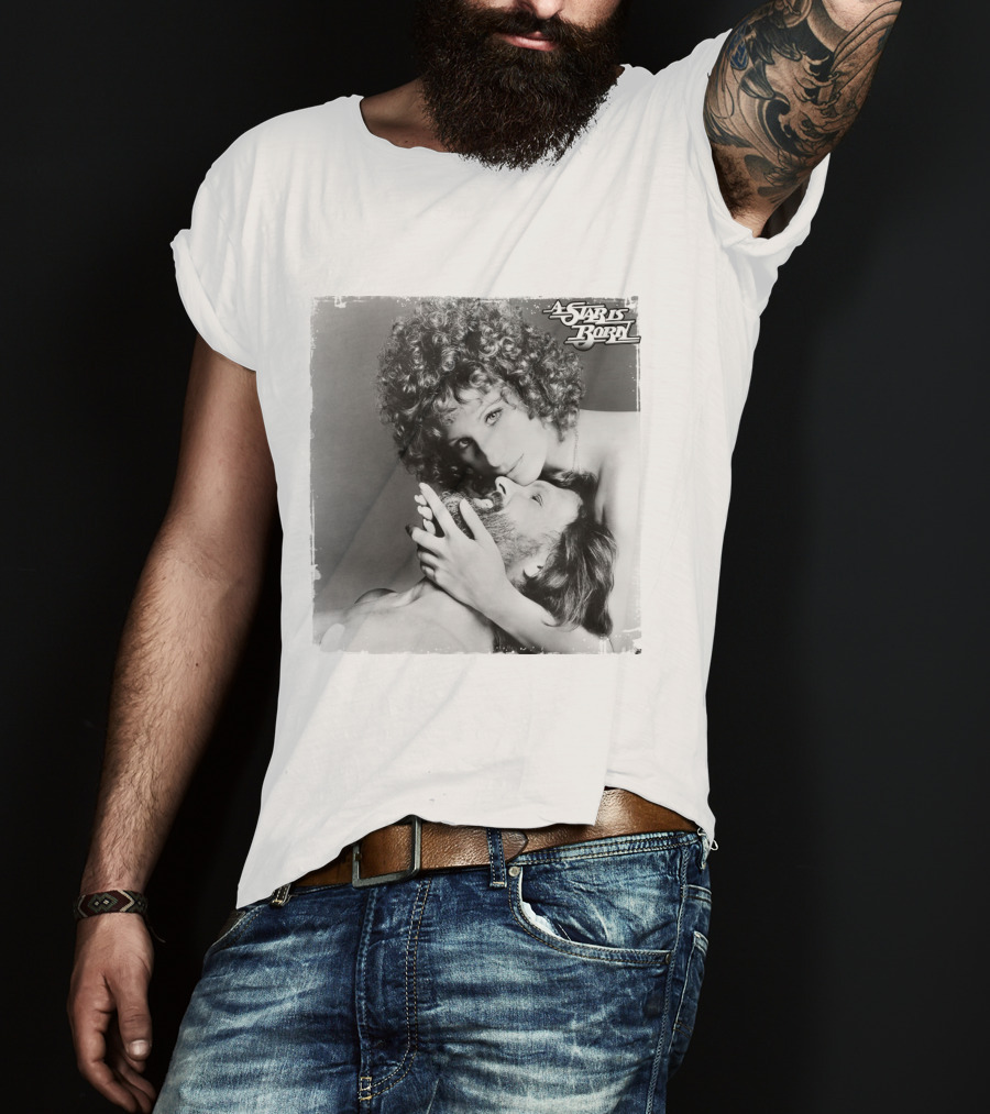 A Star Is Born Romantic Black And White Classic Photography T-Shirt