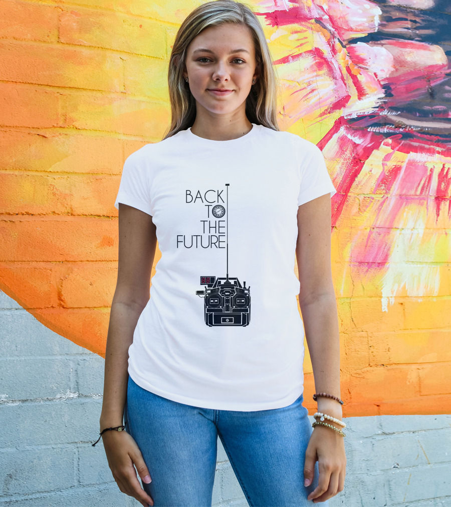 Back To The Future Delorean Vector T-Shirt