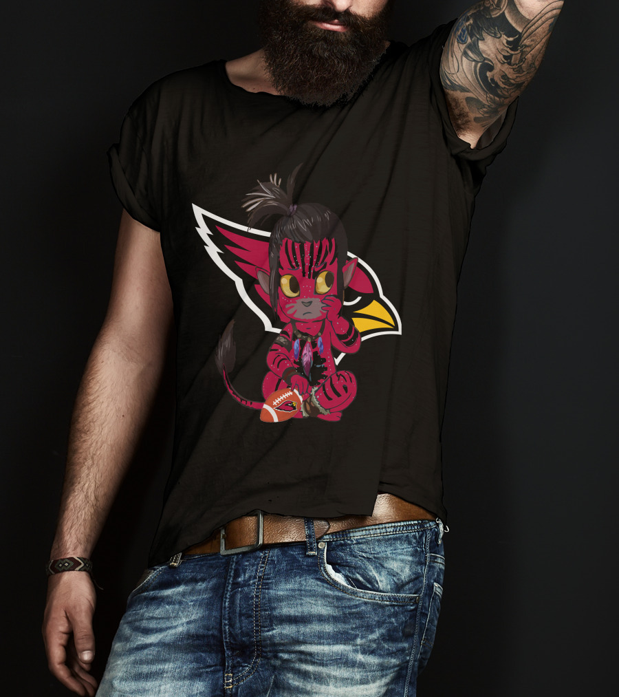 Avatar Cardinals Football Creature With Team T-Shirt
