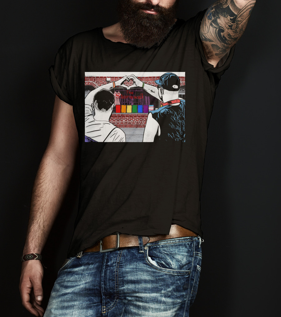 The Stonewall Pride Rainbow T-Shirt