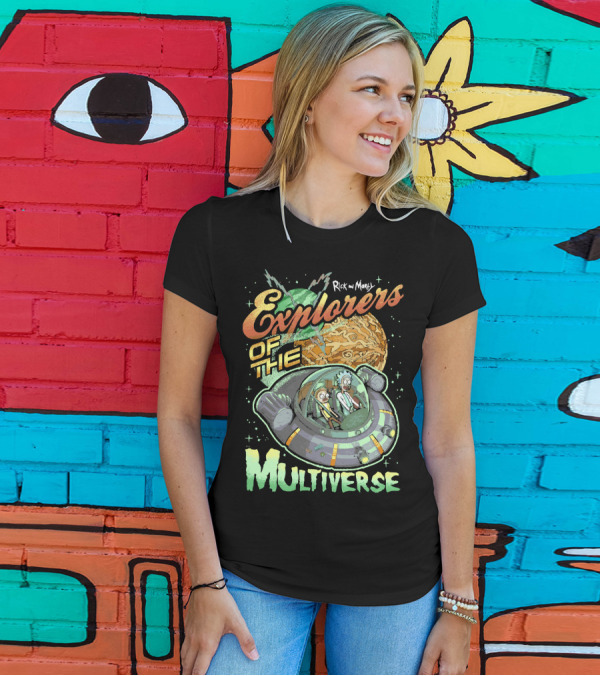 Rick And Morty Explorers Of The Multiverse T-Shirt