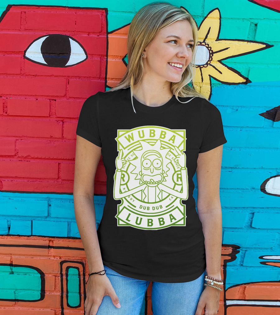 Wubba Lubba Dub Dub Rick Sanchez Science Madness T-Shirt