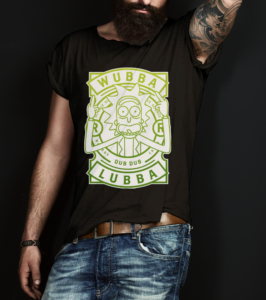 Wubba Lubba Dub Dub Rick Sanchez Science Madness T-Shirt