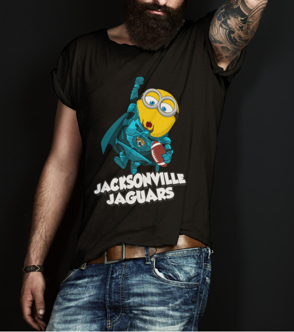 Jacksonville Jaguars Minion Football Adventure T-Shirt