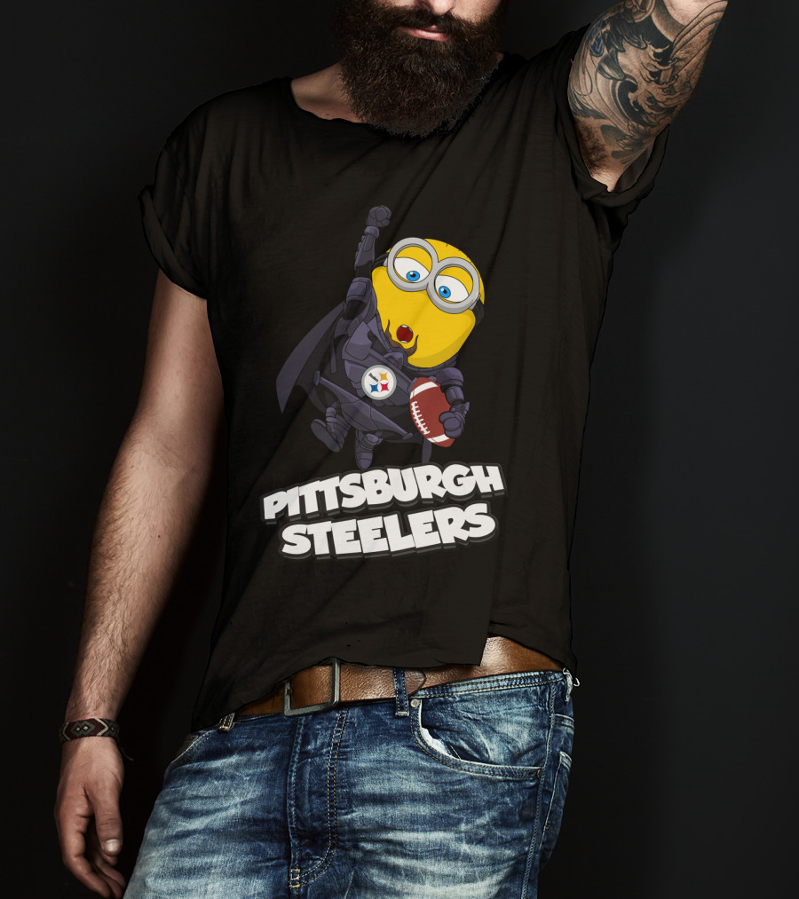 Pittsburgh Steelers Minion Football Fan T-Shirt