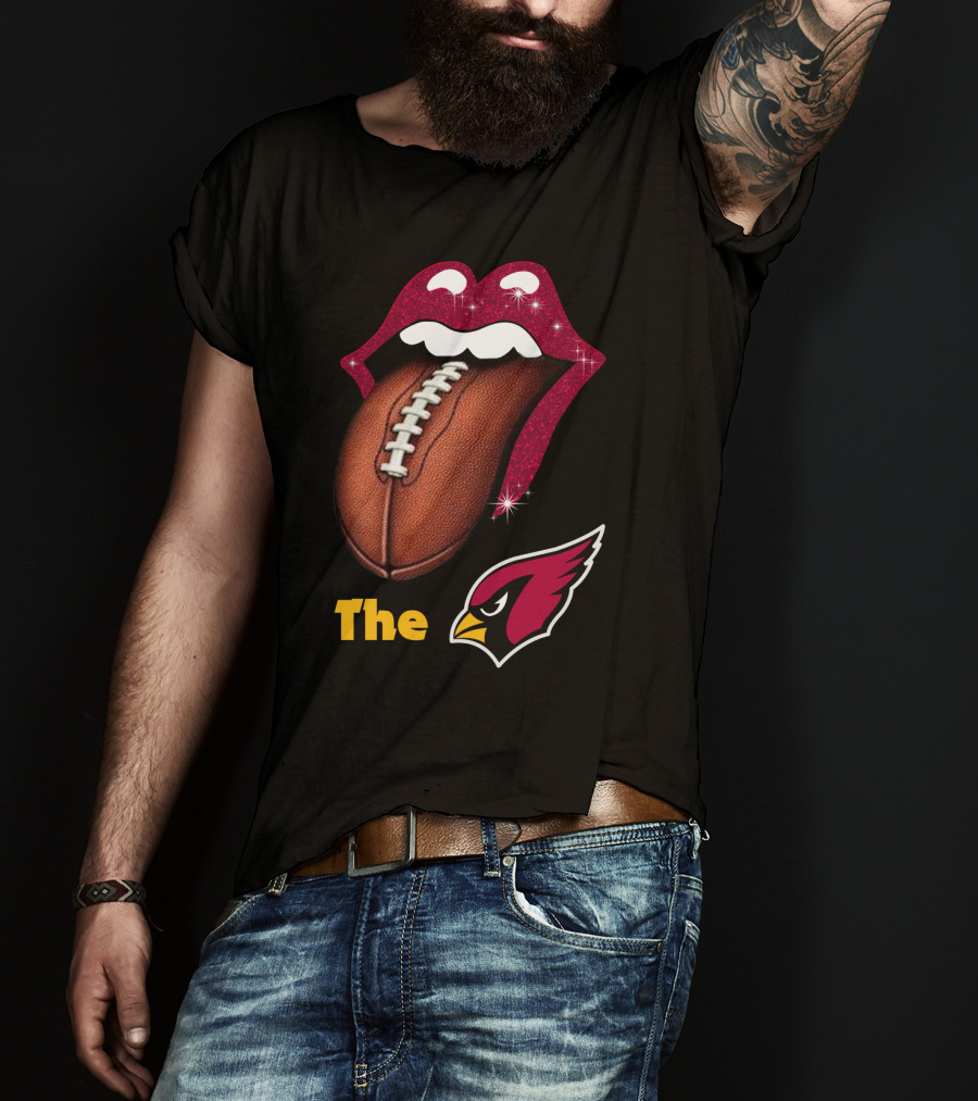 The Cardinals Football Tongue T-Shirt