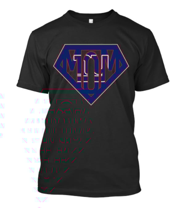 SUPER MOM NY GIANTS Superman T-Shirt