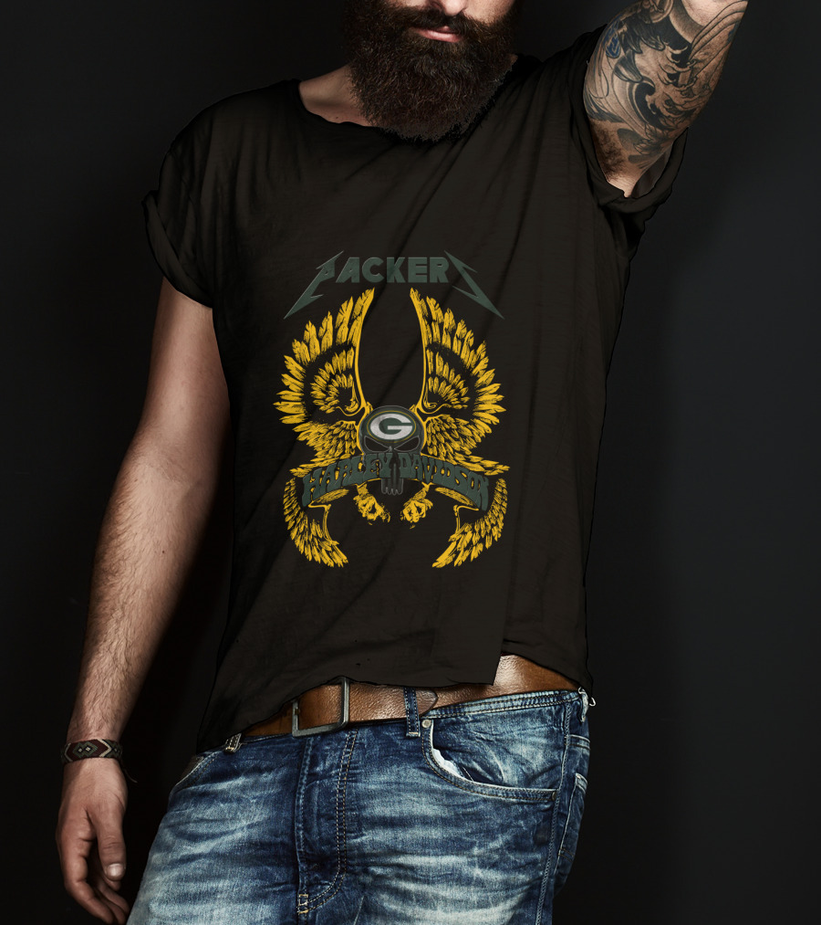 Packers NFL G Power Symbol Winged T-Shirt