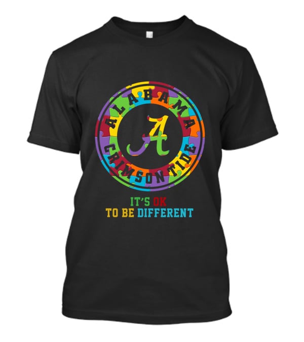 Alabama Crimson Tide It's Ok To Be Different T-Shirt
